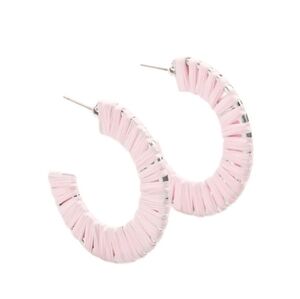 Paparazzi A Chance of Rainbows Pink Hoop Earrings